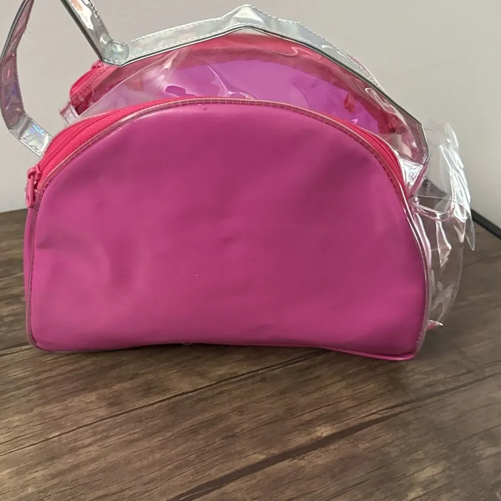Barbie Rainbow Clouds Plastic Purse and Doll Carrier